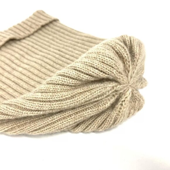 BURBERRY beanie hat knit hat knit cap Knit hat wool Beige main image 10